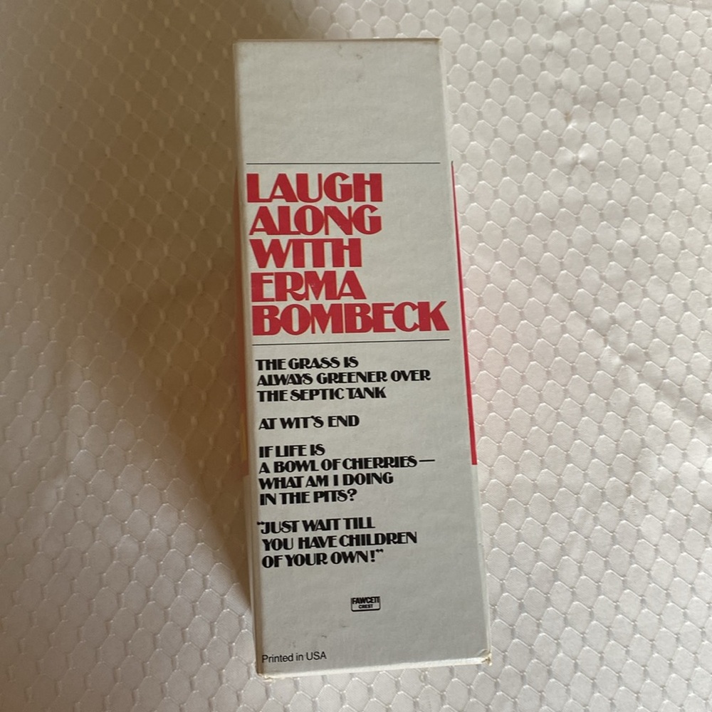 Laugh Along W/ Erma Bombeck - Collection Of 4 Paperback Books In Sleeve - Picture 3 of 8